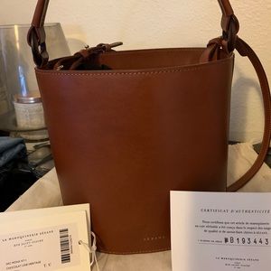 Sezane sac Mona bucket bag